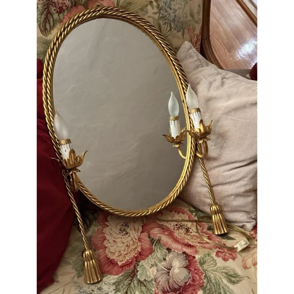 Mirror Image antique gilded